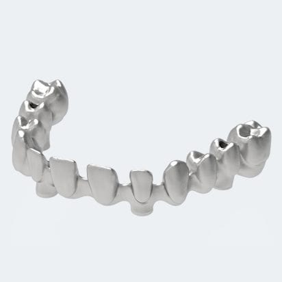 Ponte dentale in PMMA - NEW ANCORVIS S.r.l - in ceramica / in zircone / per denti posteriori