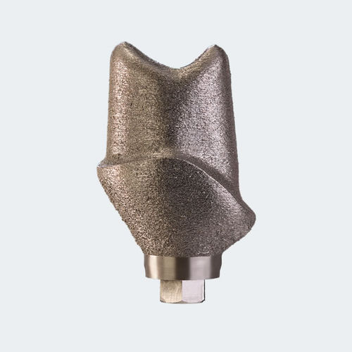 Pilastro dentale per impianto conico - MBASE TECH - NEW ANCORVIS S.r.l - in titanio / ad esagono interno / dritto