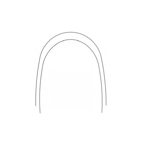 10 Pz Fili Ad Arco Rettangolare Dentali Ortodontici In Acciaio - Foto 7