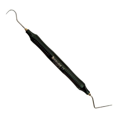Sonda odontoiatrica diagnostica - Expros 23/UNC12 - Sheroski Sverige - doppia / con codice colore / in acciaio inossidabile