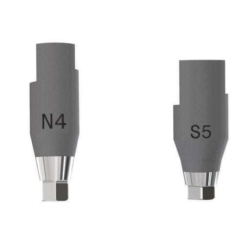 Pilastro dentale per impianto in titanio - SBSJB series - Alliance Global Technology Co.,Ltd - ad esagono interno / dritto / a vite