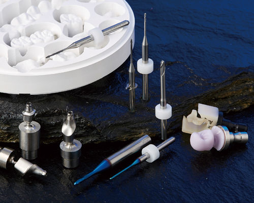 Fresa odontoiatrica - Hansong M&T - per impianti dentali / in zirconio / in titanio