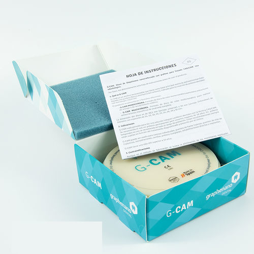 Materiale odontoiatrico in resina - G-CAM A2 disc - Graphenano Dental s.L. - CAD CAM / monocromatico