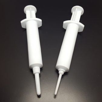 Siringa veterinaria - V.107/4 - Betaplast - per mastite / 10 ml / in polietilene