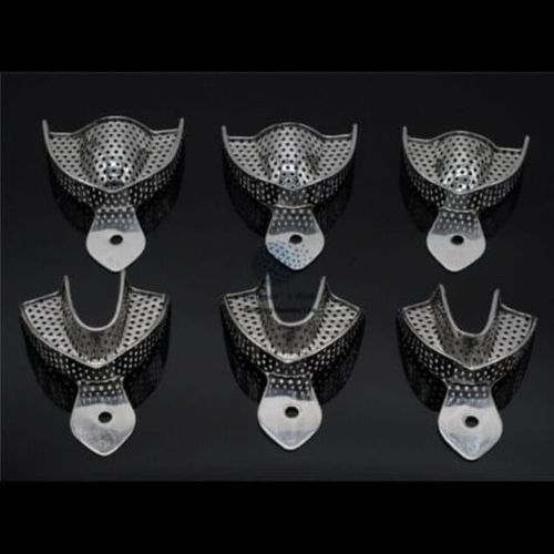 Cucchiaio d'impronta dentale superiore - Orvosi instruments - inferiore / per dentatura completa / perforato