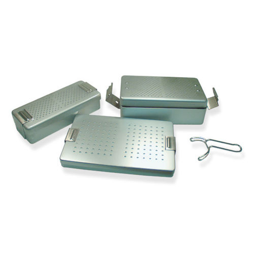 Contenitore di sterilizzazione per strumenti odontoiatrici - 134 series - MOZO-GRAU S.A. - perforato / in acciaio inossidabile