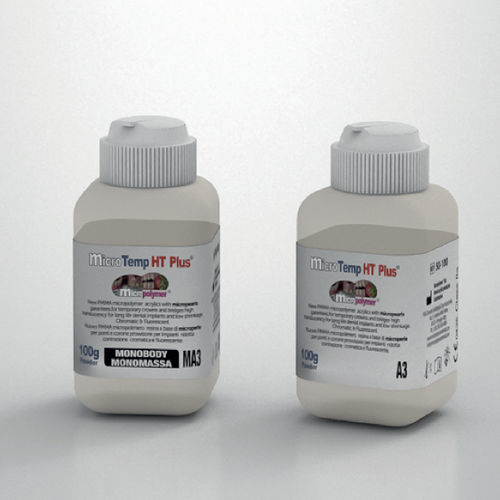 Materiale odontoiatrico per corone dentali - micro Temp HT-Plus ®  - megadental italia - per ponti dentali / per perni monconi / liquido