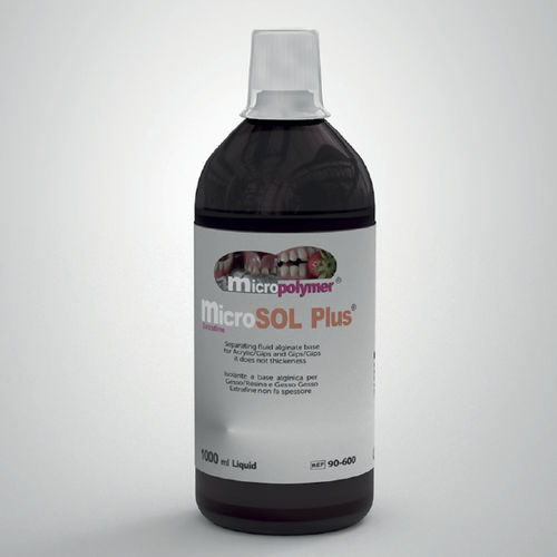 Materiale odontoiatrico in alginato - micro Sol Plus ®  - megadental italia - per ricostruzione dentale / liquido