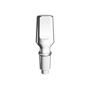 Pilastro dentale per impianto in acciaio inossidabile - Dentscare Ltda. - interno / dritto / cementato