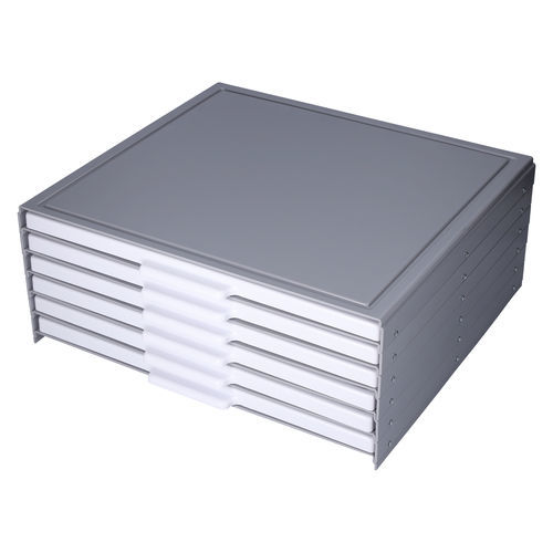 Armadio per protesi dentarie - 8960002 - Licefa GmbH & Co. KG - modulare / con cassetti / grigio