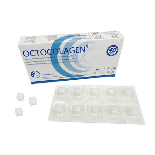 Agente emostatico pad - Octocolagen ® - Laboratorios Clarben S.A. - per chirurgia dentale