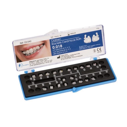 Bracket ortodontici in ceramica - Roth - Laboratorios Clarben S.A. - trasparente