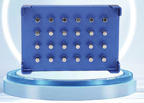 Rack da laboratorio tramite separazione magnetica - Mag-24W - caborn link  intelligence company - per microprovette