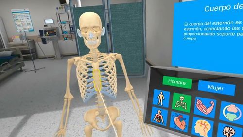 Piattaforma di realtà virtuale di anatomia - MetaMedics - immersiva / 3D / RV