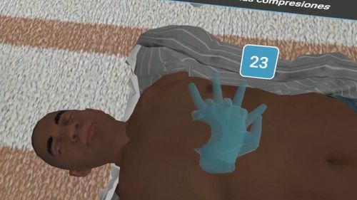 Piattaforma di realtà virtuale immersiva - MetaMedics - RV / di primo soccorso / di emergenza