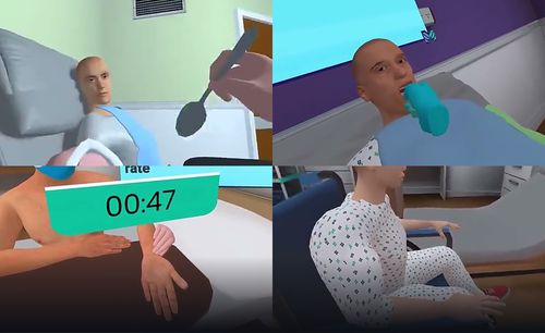 Piattaforma di realtà virtuale immersiva - MetaMedics - 3D / RV / per cure infermieristiche