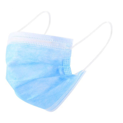 Mascherina di protezione scatola da 50 pezzi - M1100 - Xiantao S&J Protective Products - bianca / blu / rosa