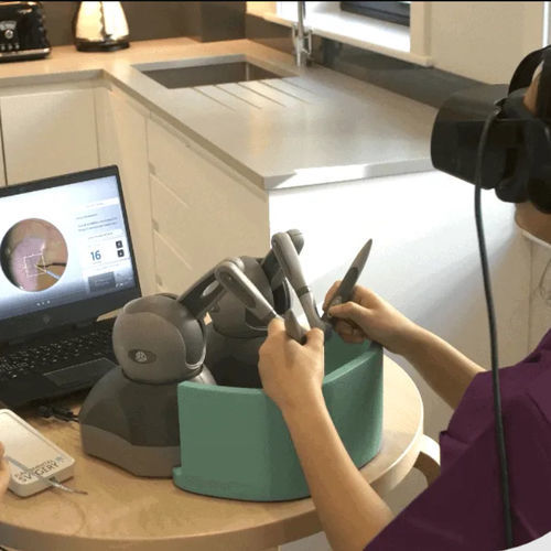 Simulatore realtà virtuale - HAPTICVR™ - FundamentalVR - didattico / per chirurgia / workstation