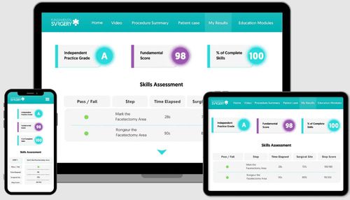 Software chirurgico - FundamentalVR - di gestione dati / di misura / didattico