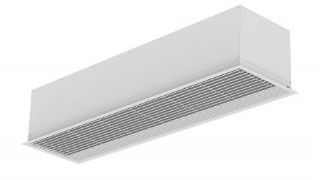 Barriera d’aria per porta di ospedale - Recessed Compact - Airtecnics - da soffitto / per ossidazione fotocatalitica / senza ozono