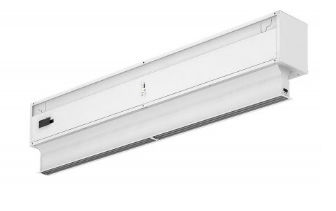 Barriera d’aria per porta di ospedale - Invisair - Airtecnics - da soffitto / a muro / con tecnologia OH