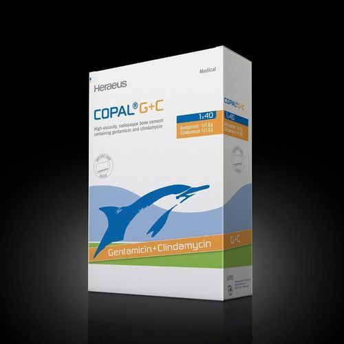 Cemento osseo per chirurgia ortopedica - COPAL&reg; G+C - Heraeus Precious Metals