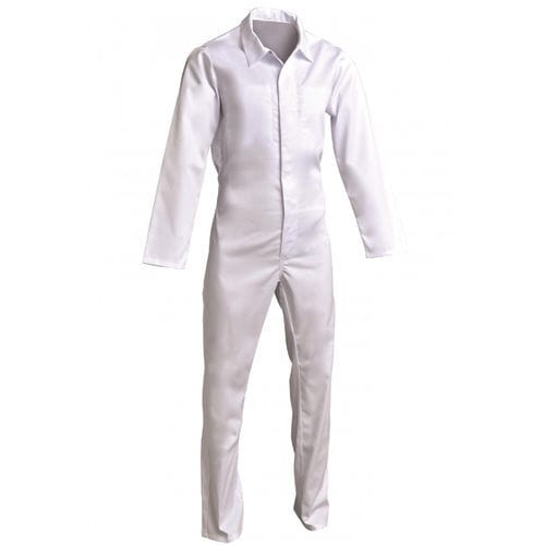 Tuta protettiva unisex - CHARLES  - SNV - in poliestere / in cotone / bianca