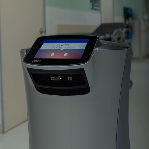 Robot di consegna per ospedali - Relay Robotics - per farmaci / di campioni