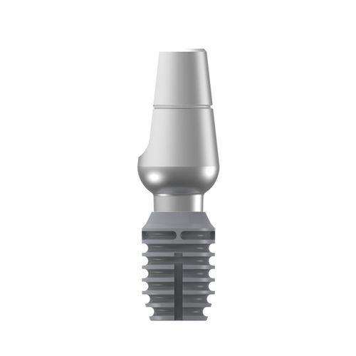 Impianto dentale cilindrico - MDM - Shorter Implant - in titanio / interno / corto