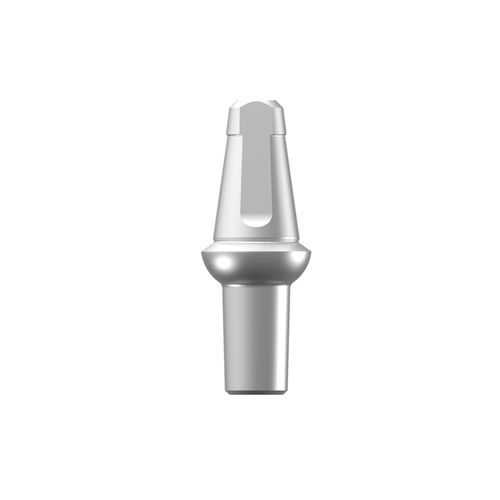 Pilastro dentale per impianto in titanio - 340-500S - Shorter Implant - interno / dritto / angolare