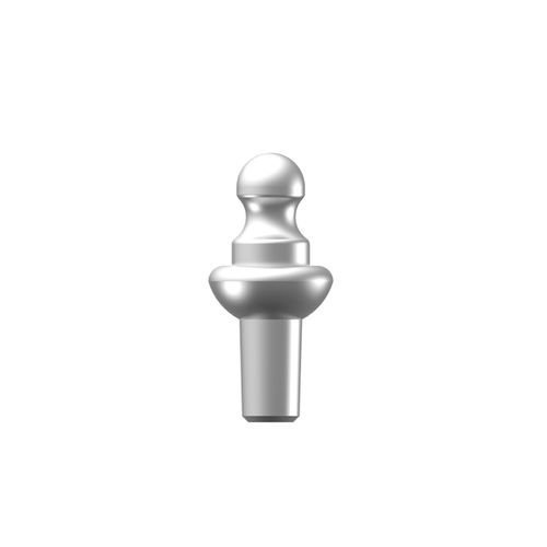 Pilastro dentale per impianto in titanio - 50-20-20 - Shorter Implant - interno / sferico / dritto