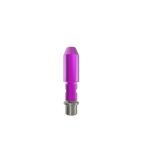 Analogo di impianto dentale in acciaio inossidabile - 80-02-20-D - Shorter Implant - dritto / di scansione