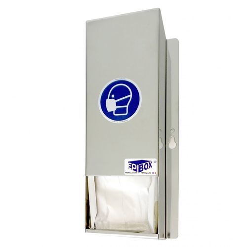 Distributore di mascherine - 957900 - Epibox - in acciaio inossidabile