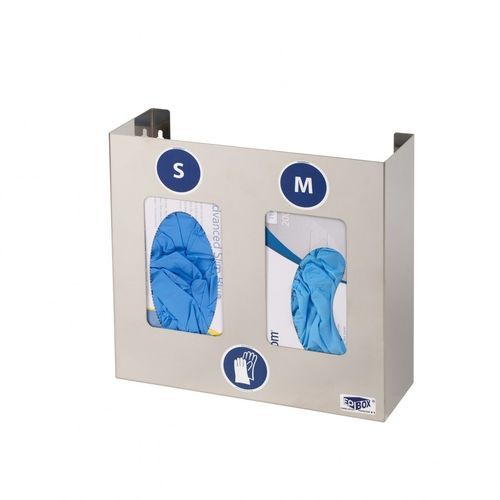 Distributore di guanti - 957220 - Epibox - in acciaio inossidabile