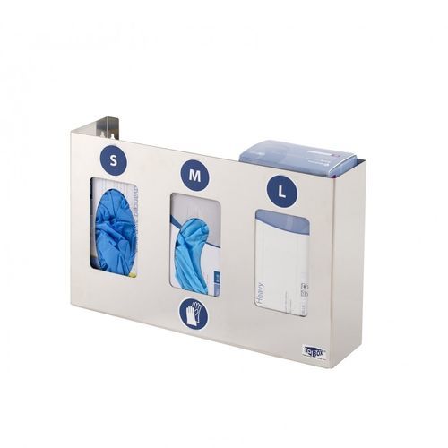 Distributore di guanti - 957330 - Epibox - in acciaio inossidabile