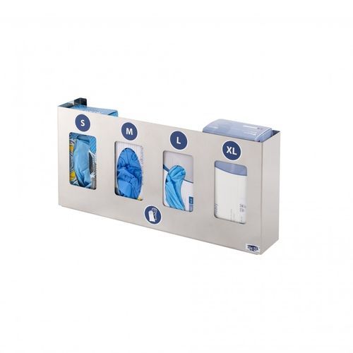 Distributore di guanti - 957440 - Epibox - in acciaio inossidabile