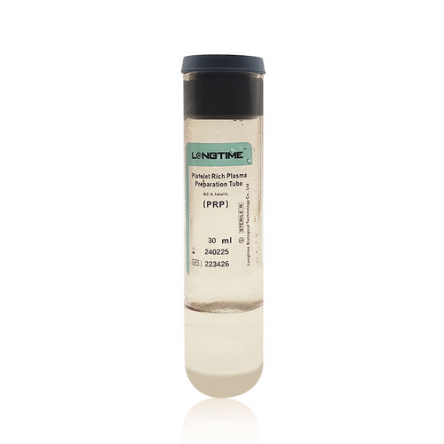 Provetta per prelievi per plasma ricco in piastrine - LT-PRP-30ml - Zhuhai Longtime Biological Technology Co., Ltd. - cilindrico / di sangue / di cellule