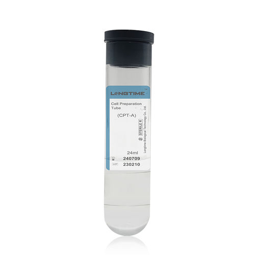 Provetta per prelievi per plasma ricco in piastrine - LT-CPT-24ml - Zhuhai Longtime Biological Technology Co., Ltd. - cilindrico / di sangue / di siero