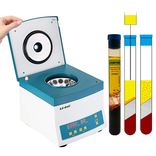 Minicentrifuga da laboratorio - LC-04C - Zhuhai Longtime Biological Technology Co., Ltd. - biologica / da banco / automatica