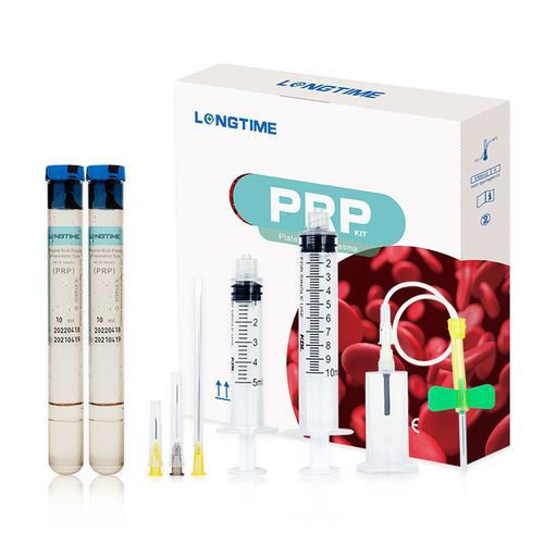 Provetta per prelievi per plasma ricco in piastrine - LT-PRP-1Oml-Kit - Zhuhai Longtime Biological Technology Co., Ltd. - cilindrico / di sangue / monouso