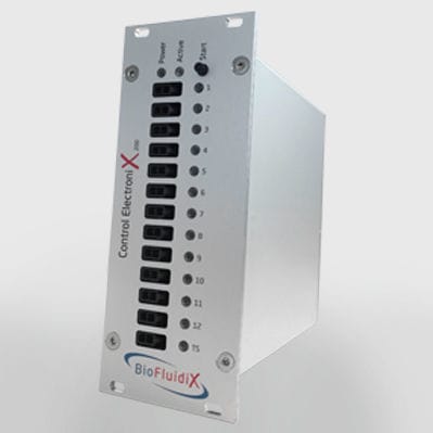Unità di controllo di portata - ElectroniX 200 - Biofluidix - per dispositivi medici