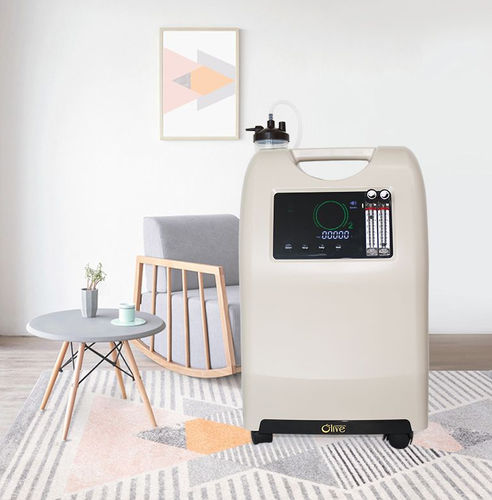 Concentratore di ossigeno medico - OLV-10S - Olive - per cure domiciliari / con rotelle / portatile