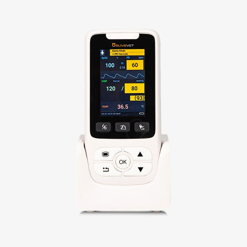 Monitor SpO2 palmare - VET-ET31 - Olive - per sperimentazione animale / per animali / veterinario