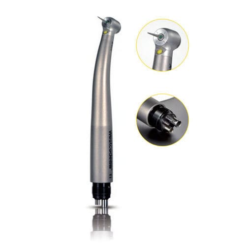 Turbina odontoiatrica - XM-H0247 - Foshan Snyder Medical Equipment Co.,Ltd. - pneumatica / in titanio / con quadruplo spray esterno