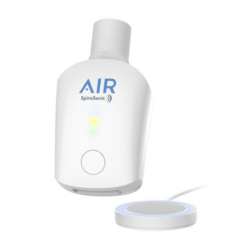 Spirometro connesso - SpiroSonic AIR - Uscom Europe - portatile / per uso domestico / per ginnastica polmonare
