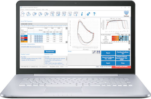 Software medico - SpiroReporter - Uscom Europe - di spirometria / di analisi / di gestione