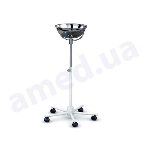 Porta-catino con rotelle - ПМ1.100 - Amed - in acciaio inossidabile
