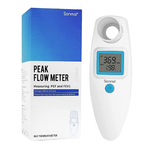 Flussometro di picco elettronico - Moffy Innovation (Chongqing) Technology Co., Ltd. - portatile / per ginnastica polmonare