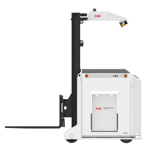 Robot mobile autonomo (AMR) carrello elevatore - Flexley Stack - ABB Robotics - ad uso industriale / per struttura sanitaria