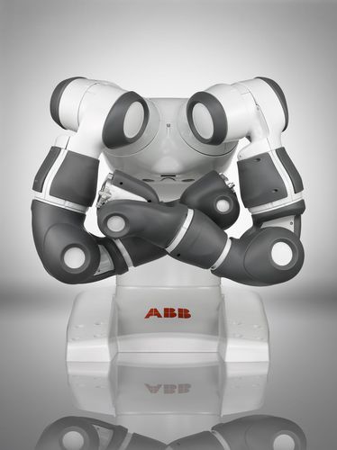 Braccio robotizzato per il settore medico - Dual-arm YuMi® - IRB 14000 - ABB Robotics - collaborativo